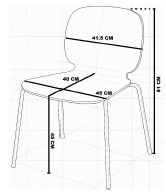 Photo du produit CHAISE BOIS BLANC