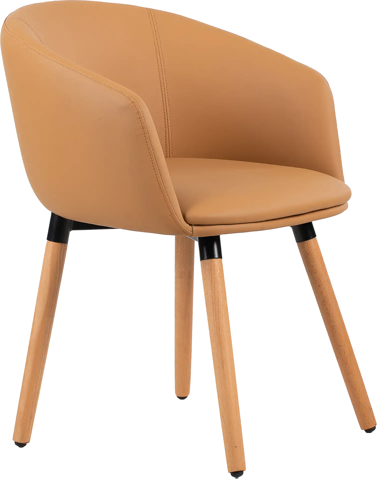 Photo du produit FAUTEUIL ARCO CHIC GOLD PIEDS BOIS