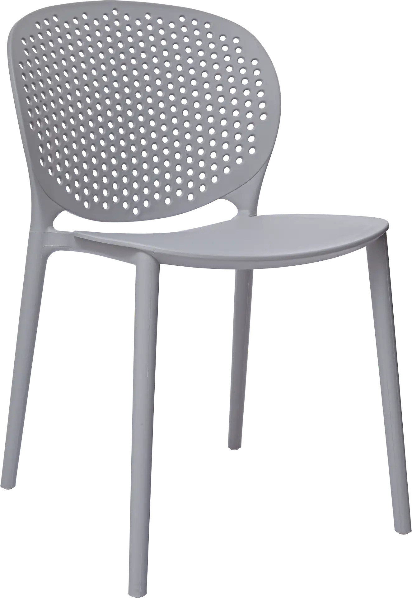 CHAISE BEEZ GRISE (vendue par 2)