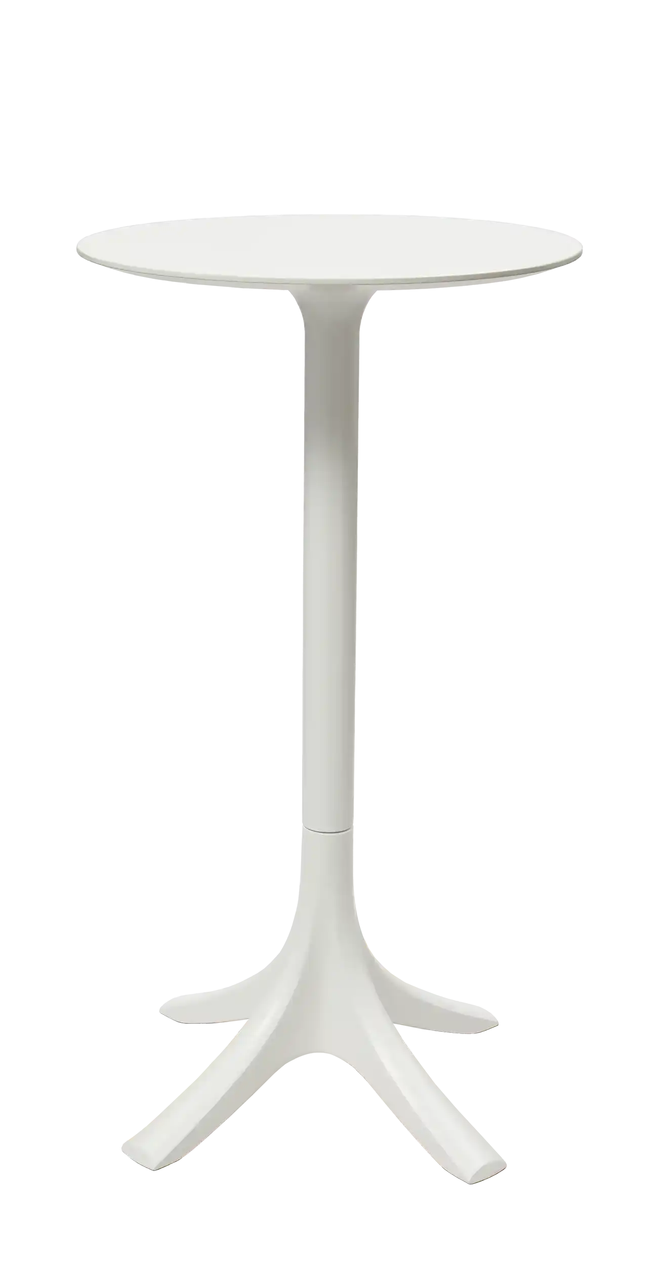 Photo du produit TABLE HAUTE BEEZ BLANCHE (2 colis)