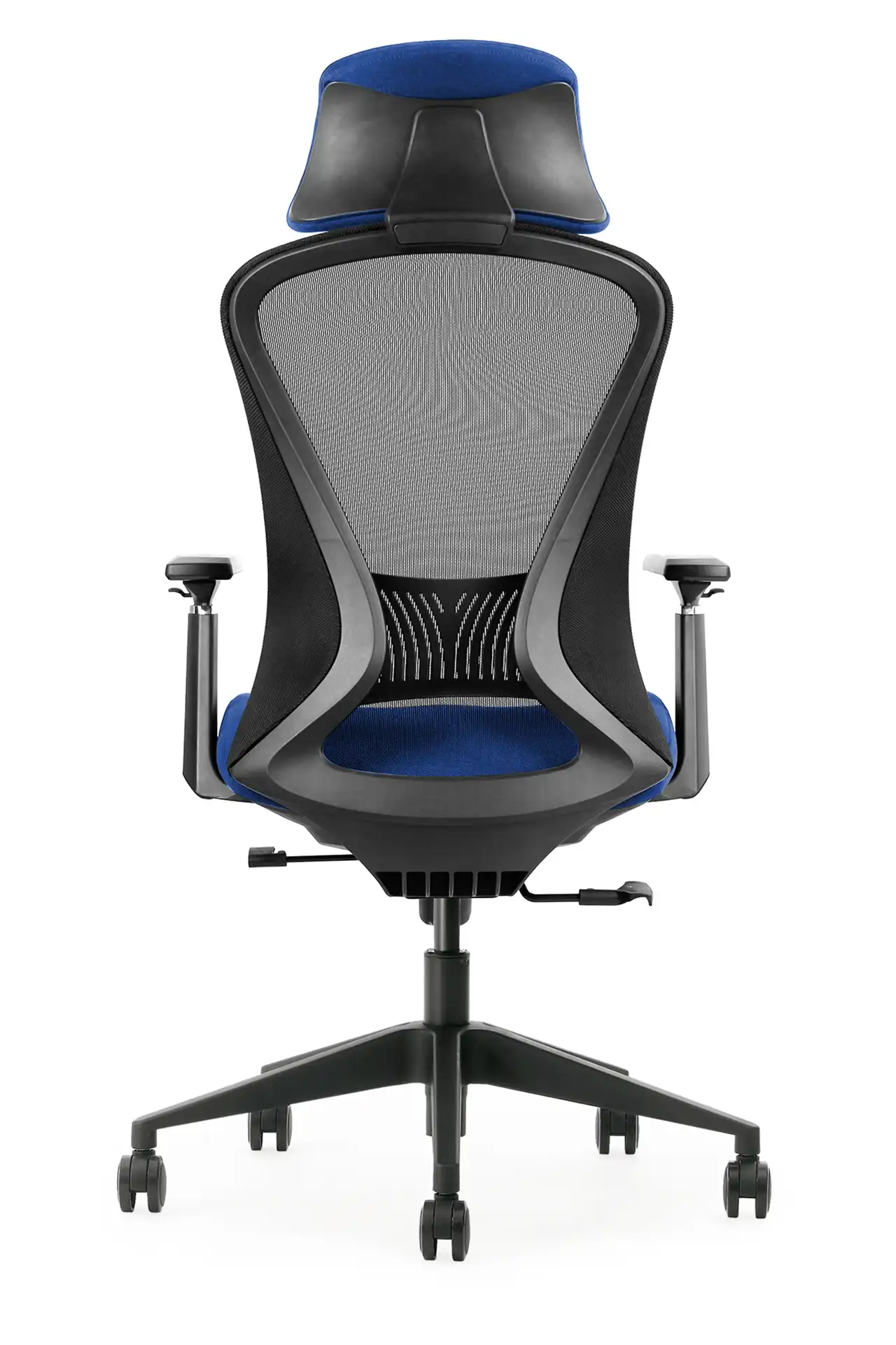 Photo du produit FAUTEUIL DESIGNER BLEU/NOIR