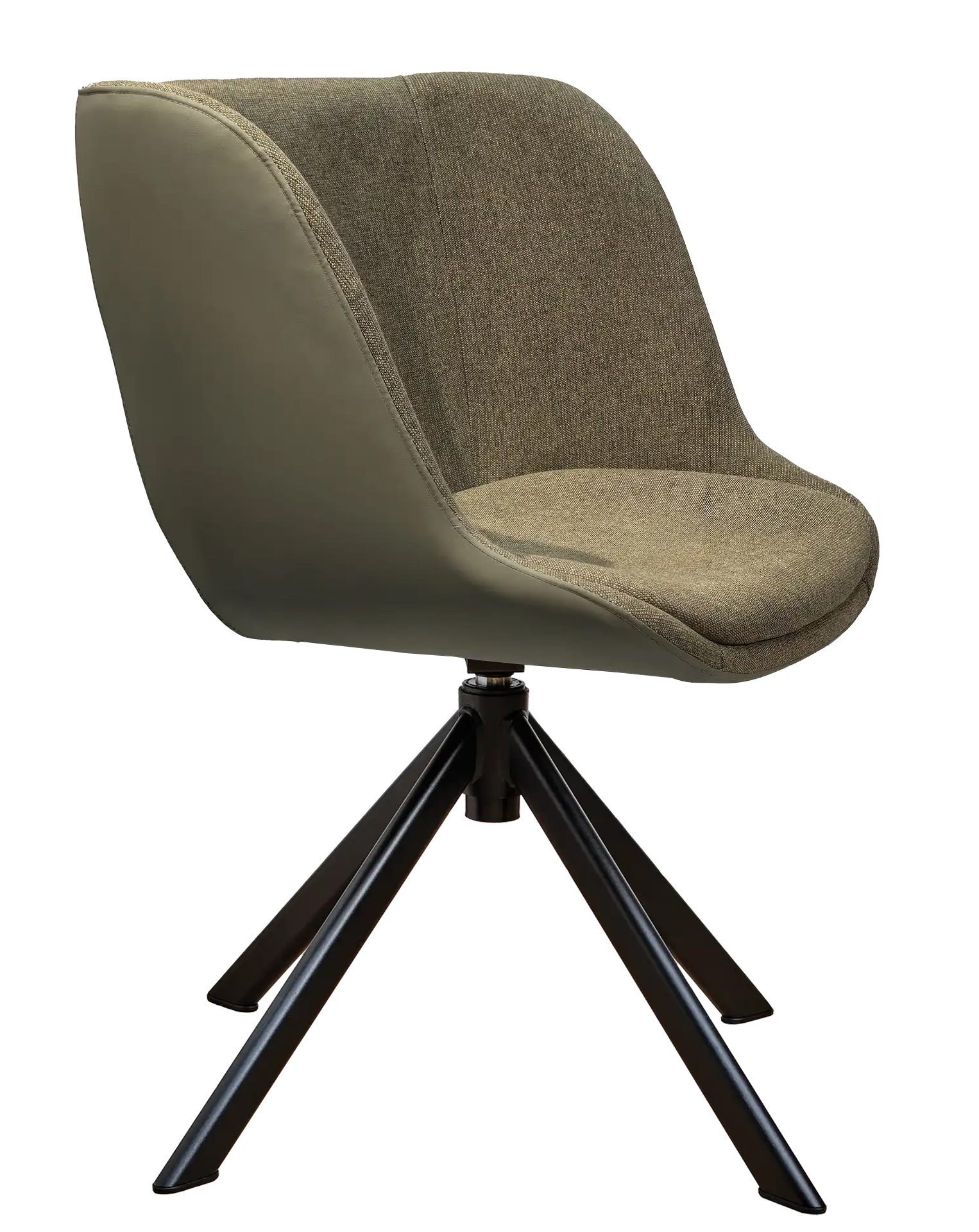 Photo du produit FAUTEUIL EGGY VERT PIETEMENT PYRAMIDAL