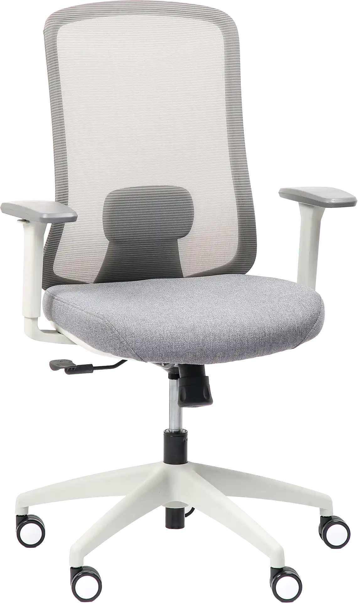 Photo du produit FAUTEUIL ERGONOMIQUE LANDO GRIS-GRIS STRUCTURE GRIS CLAIR