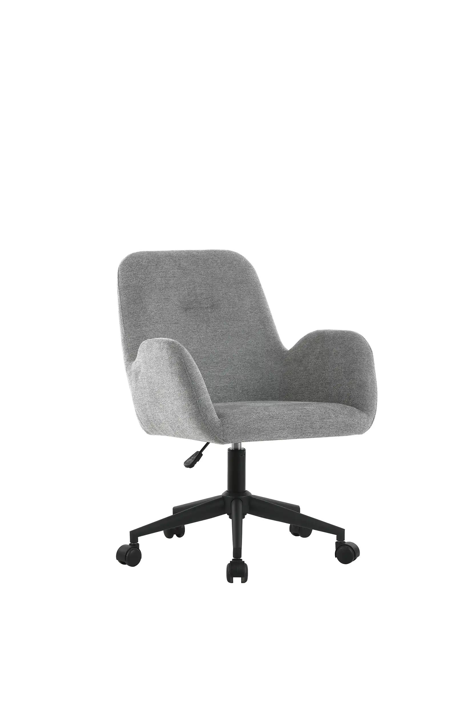 Photo du produit FAUTEUIL TISSU SHINEO GRIS ROULETTES